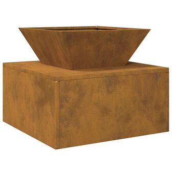 Vuurkorf 50 x 50 x 40 cm van Cortenstaal 7