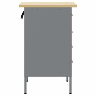 Werkbank 50x55x85 cm staal zwart 6
