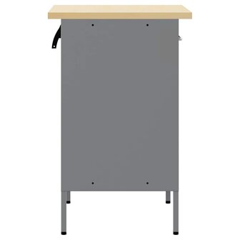 Werkbank 50x55x84 cm staal zwart 6
