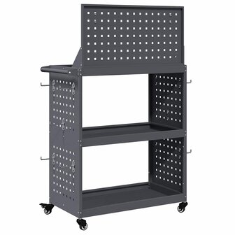 Gereedschapswagen Antraciet 65 x 35 x 111 cm Poedergecoat staal 6