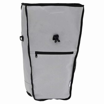 Fietstas voor Bagagedrager 20 L Grijs (34x16x59 cm) 6