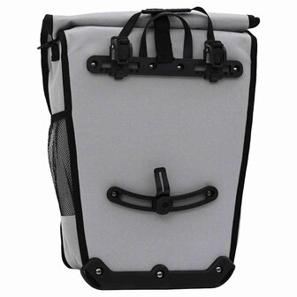 Fietstas voor Bagagedrager 20 L Grijs (34x16x59 cm) 7