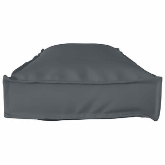 Ligbedkussen voor Bank Antraciet 120x40x8 cm Oxford Stof 2
