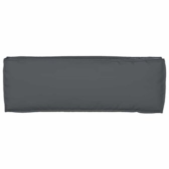 Ligbedkussen voor Bank Antraciet 120x40x8 cm Oxford Stof 3