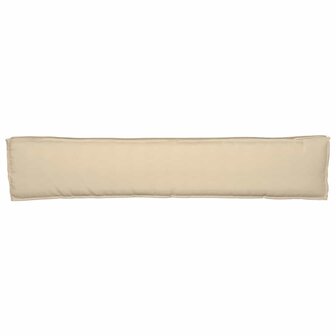 Ligbedkussens voor Bank 2 stuks Beige 200x40x8 cm Oxford Stof 7