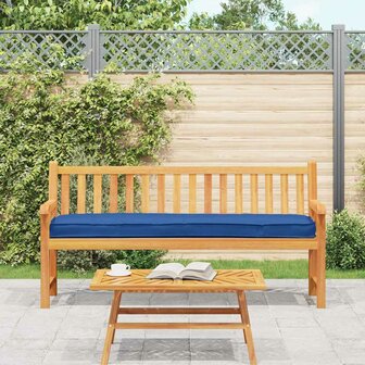 Ligbedkussens voor Bank 2 stuks Koningsblauw 200x40x8 cm Oxford Stof 3