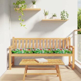 Ligbedkussens voor Bank 2 stuks Tropisch Jungle 200x40x8 cm Oxford Stof 1