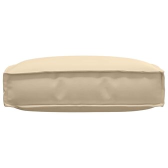Palletkussen zitting 60x60x12 cm oxford stof beige 2