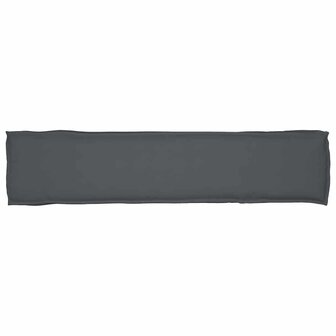 Palletkussen bank 180x40x8 cm oxford stof antraciet 6