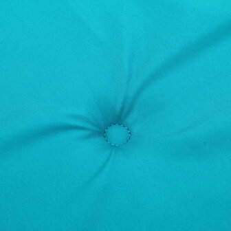 Tuinbankkussen 100x50x4 cm oxford stof turquoise 4