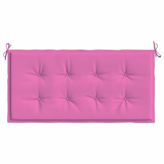 Tuinkussen Roze 120x50x4 cm Oxford Stof 3