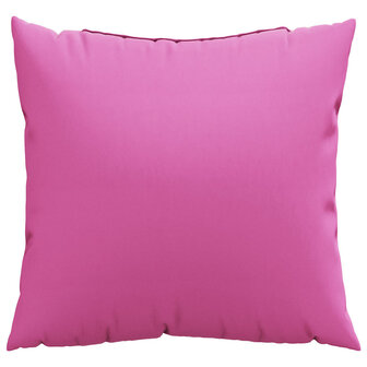 Sierkussens 4 stuks Roze 60x60 cm Stof 4