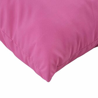 Sierkussens 4 stuks Roze 60x60 cm Stof 5