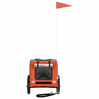 Oranje Hondenwagen Oranje Polyester en staal 124 x 53 x 53 cm 2