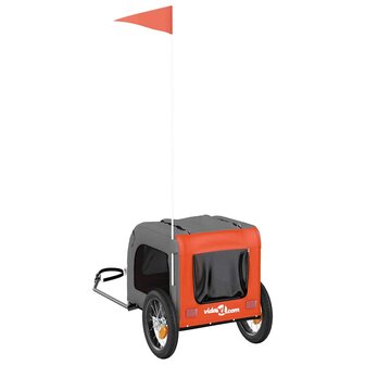Oranje Hondenwagen Oranje Polyester en staal 124 x 53 x 53 cm 4