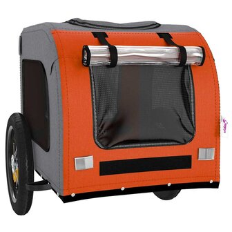 Oranje Hondenwagen Oranje Polyester en staal 124 x 53 x 53 cm 7