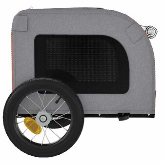 Oranje Hondenwagen Oranje Polyester en staal 124 x 53 x 53 cm 8