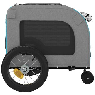 Blauwe Huisdierenwagen Blauw Polyester, Metaal 124 x 53 x 53 cm 8