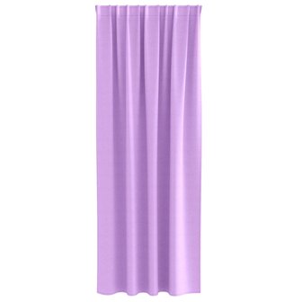 Gordijnen met gordijnen 2 pcs Paars 245 x 140 cm Polyester 2