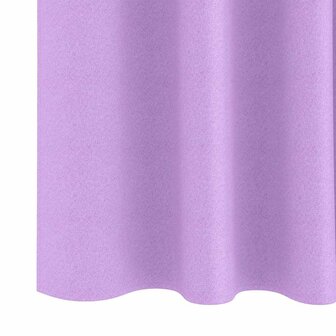 Gordijnen met gordijnen 2 pcs Paars 245 x 140 cm Polyester 4