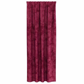 Velours Gordijnen 2 stuks met Oogjes Bordeauxrood 225x140 cm 2