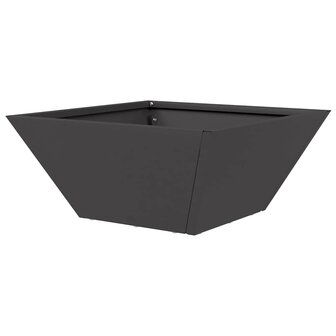 Tuin Plantenbak Zwart 35x35x15 cm Van Staal 6
