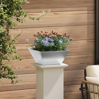 Tuin Kom Plantenbak 35x35x15 cm - Gegalvaniseerd staal 3