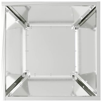 Tuin Kom Plantenbak 35x35x15 cm - Gegalvaniseerd staal 7