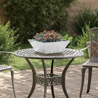 Tuinschaal Plantenbak 40x40x15 cm Ge galvanized Staal 1