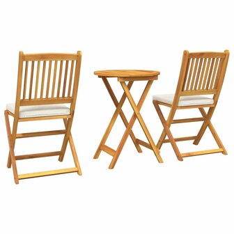 3-delige Tuinbistroset massief acaciahout 7
