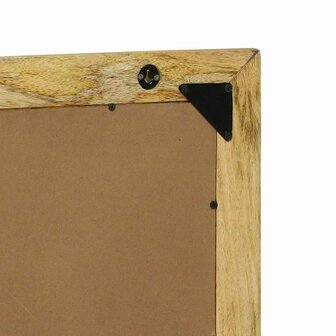 Badkamerspiegel 50x22x70 cm Massief Ruw Mango Hout 8
