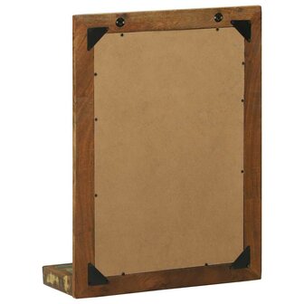 Badkamerspiegel 50x22x70 cm van gerecycled massief hout 5
