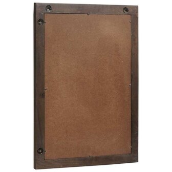Badkamerspiegel, 50x70x3 cm, gemaakt van massief mangohout. 2