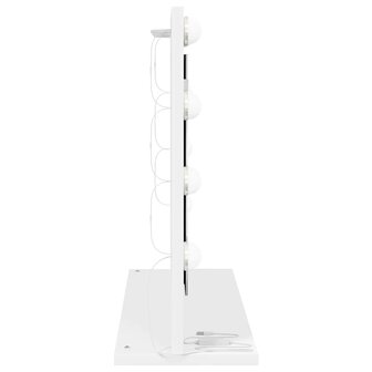 Badkamerspiegel met LED Verlichting Wit 60x45x18 cm 3