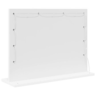 Badkamerspiegel met LED Verlichting Wit 60x45x18 cm 4