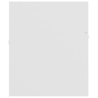 Wastafelkast 100x38,5x46 cm bewerkt hout wit 7