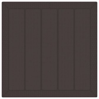 3-delige Tuinset met kussens poly rattan bruin 5
