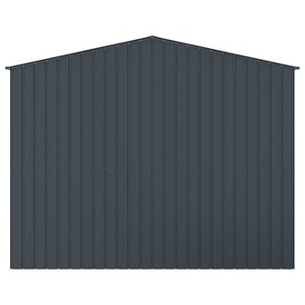 Vogelvoli&egrave;re met uitbreiding Antraciet 310x640x247 cm Staal 6