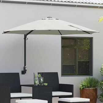 Wandparasol Tuin Zand 250 cm 1
