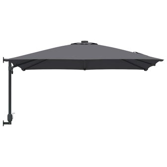 Wandparasol in Anthraciet 247 cm 4