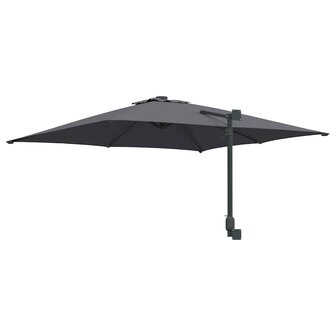 Wandparasol in Anthraciet 247 cm 5