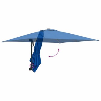 Wandparasol Azure Blauw 247 cm 7