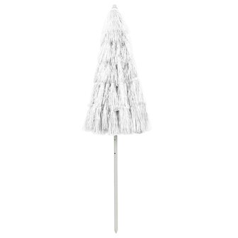 Strandparasol Hawa&iuml; 240 cm wit 2