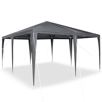 Partytent Antraciet 4x4 m PE 2