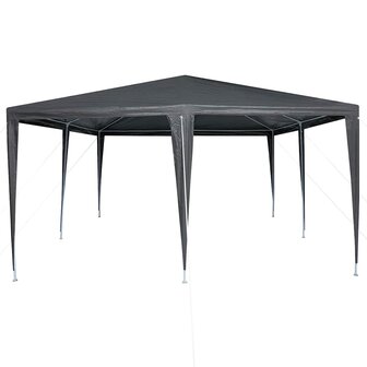 Partytent Antraciet 4x4 m PE 4