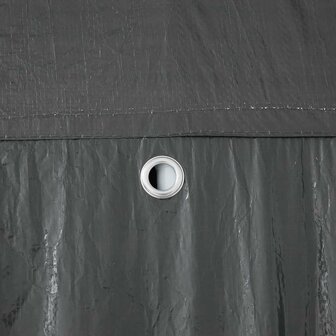 Partytent Antraciet 4x4 m PE 8