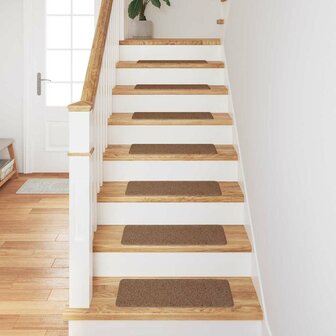 Trapmatten met latex onderkant 25x60 cm geel 3