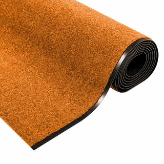 Deurmat wasbaar 120x400 cm oranje 3