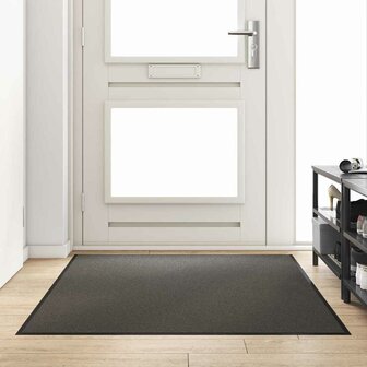 Deurmat rechthoekig 120x180 cm antraciet 1