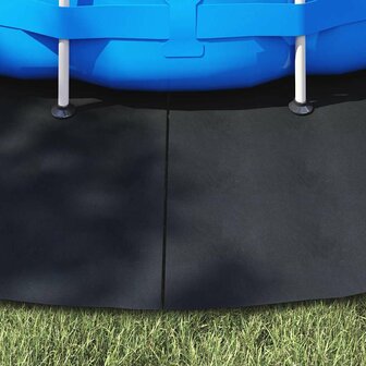 Ronde Zwembadhoes Zwart Plastic &Oslash; 500 cm Zwembadhoes Ronde 3